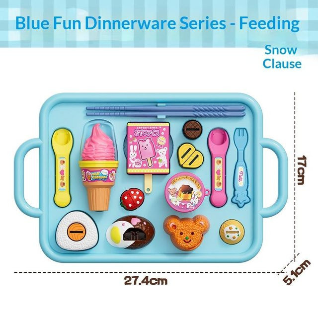 BC Pet Supplies Futterfütterungsspielzeug-Set, Japanisches Pudding-Fütterungsspielzeug, Blau, ab 14 Jahre - Bild 1