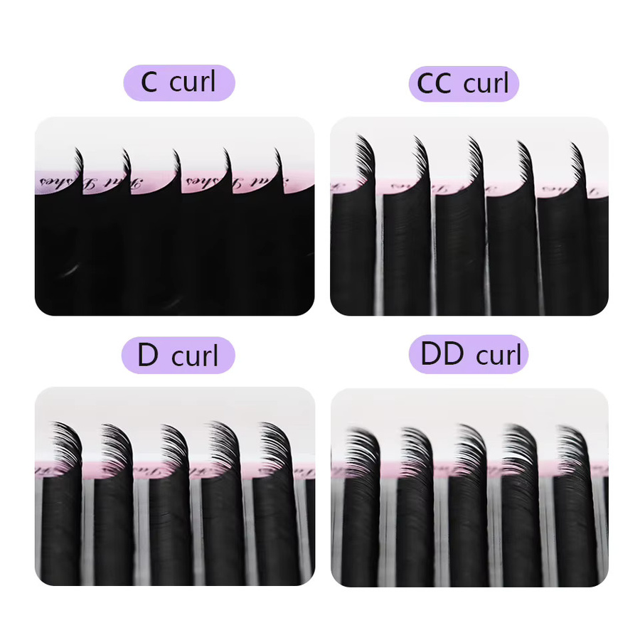 Ultraweiche Ellipse-Kaschmir-Wimpern, künstlicher Nerz, dunkelschwarz - Bild 2