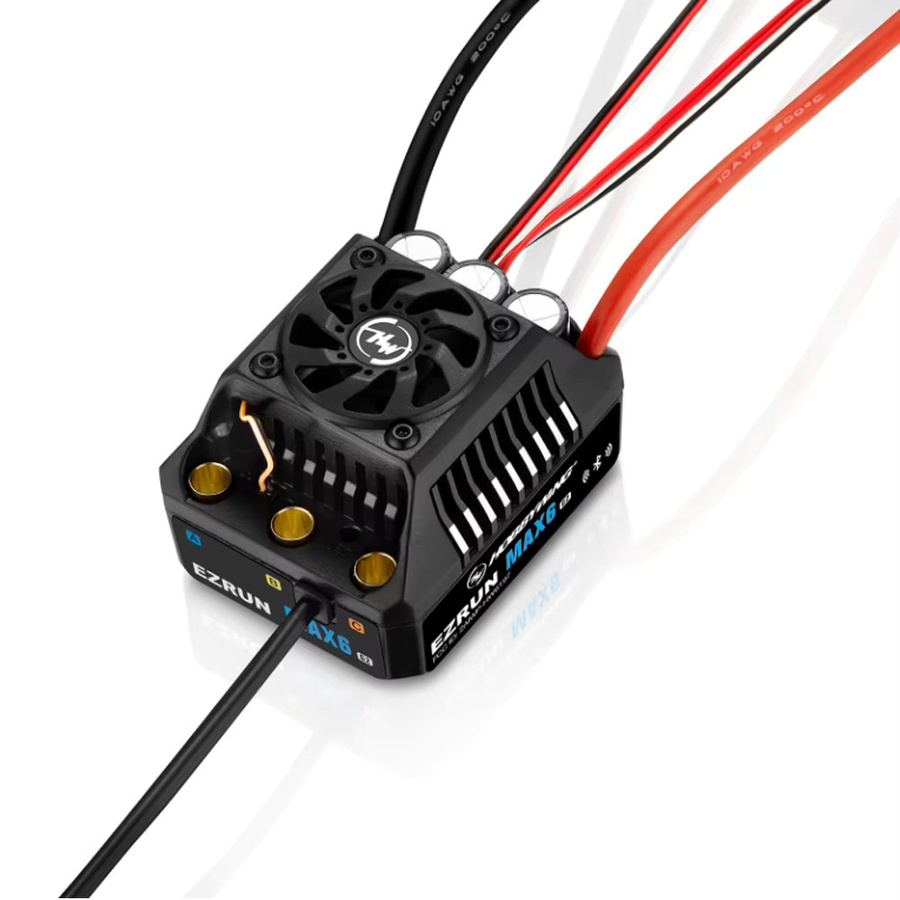 Hobbywing EZRUN MAX6 G2 ESC/Motor, 200A, 3-8s, für 1/5 1/6 1/7 1/8 Auto - Bild 2