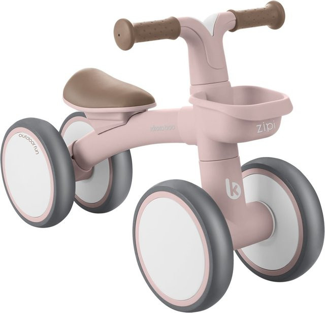 Kikkaboo Rutschfahrzeug Zipi Korb Rutschauto rosa ab 1 Jahr - Bild 1