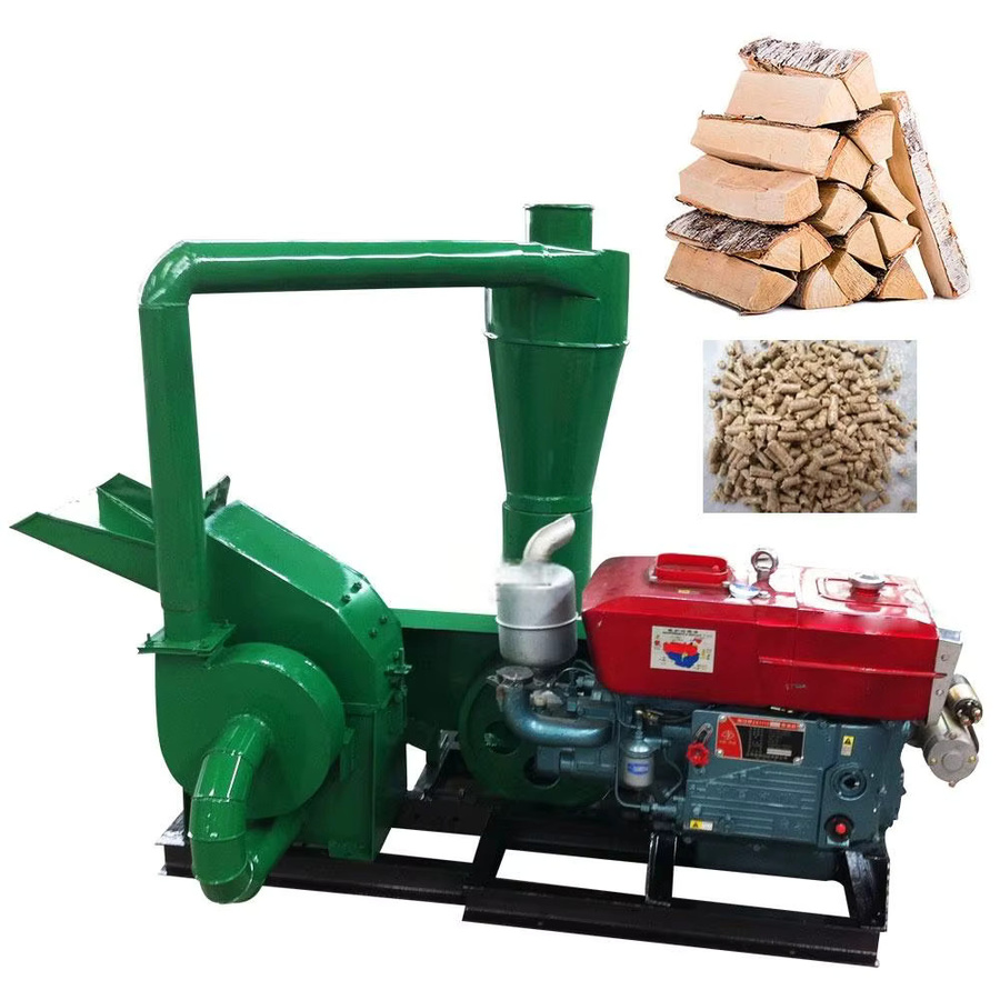 BKTK Industrielle Pelletpresse zur Herstellung von Holzpellets als robuste Holzpelletmühle und Holzbrecher - Bild 1