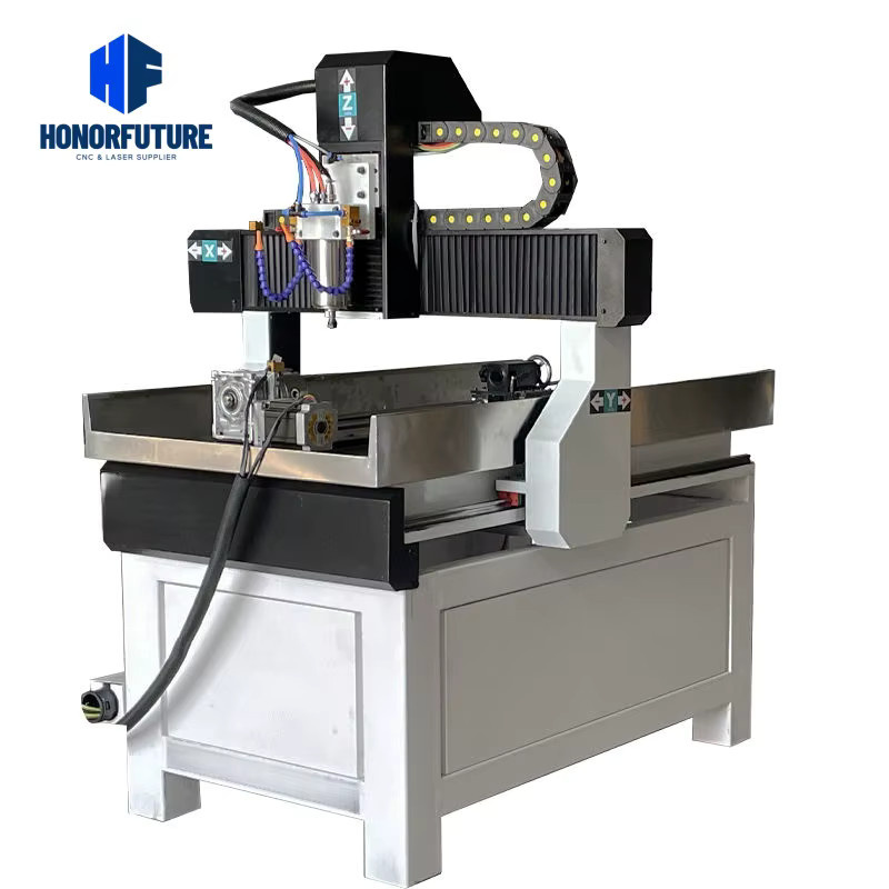 Honorfuture 3-Achsen Mini-CNC-Fräser 6060 6090 kleine CNC-Fräsmaschine für Metall und Holz - Bild 2