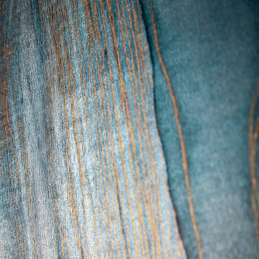 Harlequin Tapete Metamorphic in Lapis und Kupfer mit abstraktem Design aus Vinyl - Bild 1
