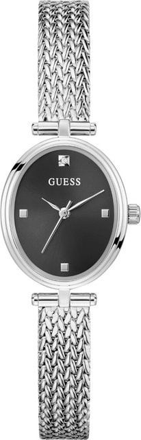 Guess Damenuhr, Quarz, Edelstahl, Schwarz, 24 mm - Bild 1