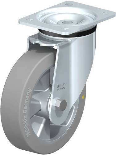 Blickle Lenkrolle LK-ALTH 180K-AS in Grau mit 180 mm Rad-Durchmesser und 600 kg Tragfähigkeit - Bild 1