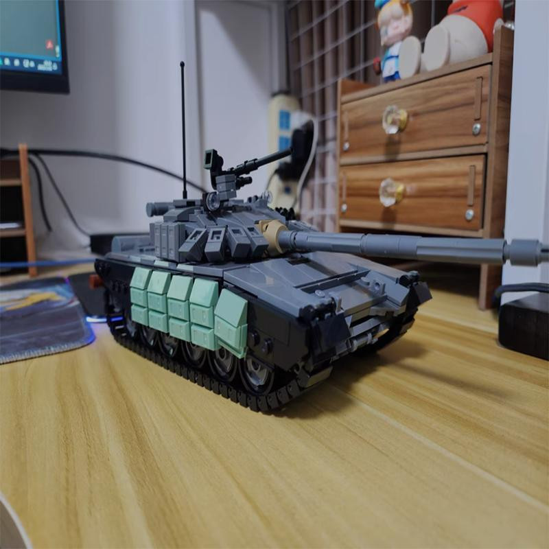 OUZEY MOC Baustein Militärpanzer Modell, Fahrzeug, ab 14 Jahre - Bild 2