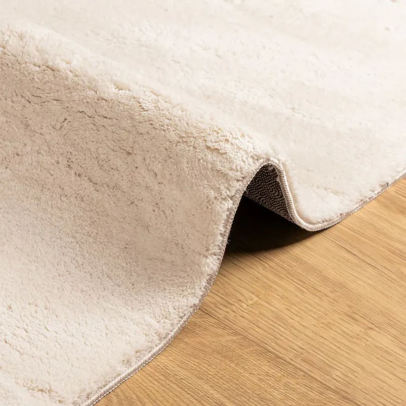 Vidaxl Teppich Huarte Kurzflor in Beige, B/T: 200 x 200 cm - Bild 3