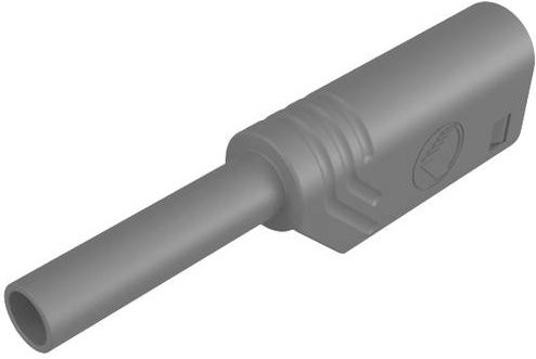 Hirschmann Test & Measurement MST S WS 30 Au Laborstecker, gerade, Stift-Ø: 2mm, Grau - Bild 1