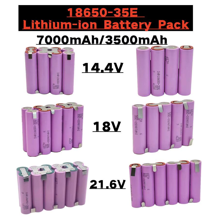 Roza Cinnie Premium 35E 18650 Lithiumbatterie mit 3500 mAh für Schraubendreher und Bohrmaschinen - Bild 2