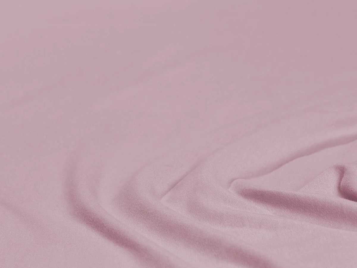 PRIMERA Mako-Feinjersey Spannbetttuch aus Baumwolle, Farbe: Mauve/Lila, B/T: 180 x 200 cm, H: 200 cm - Bild 2