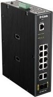 D-Link Industrie Switch DIS-200G-12S in Schwarz mit 1 Gbit/s Ethernet/LAN - Bild 1