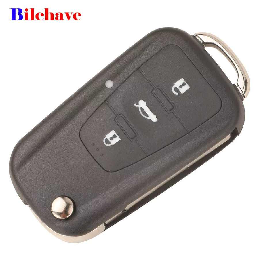 Jingyuqin 3-Tasten-Klappschlüssel Ersatzschlüsselgehäuse für MG MG5 MG7 MG GT GS 350 360 750 W5 in Schwarz - Bild 2
