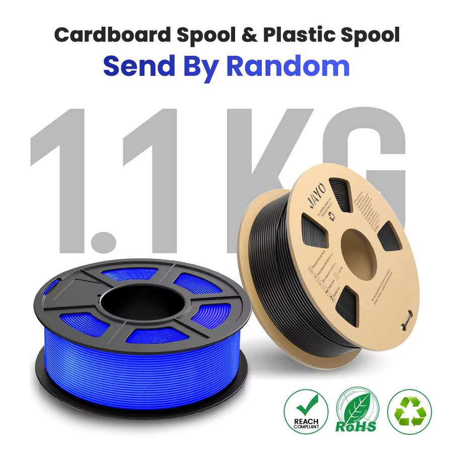 Jayo 3D-Drucker Filament PLA Regenbogen 1,75mm 5 Rollen - Bild 4