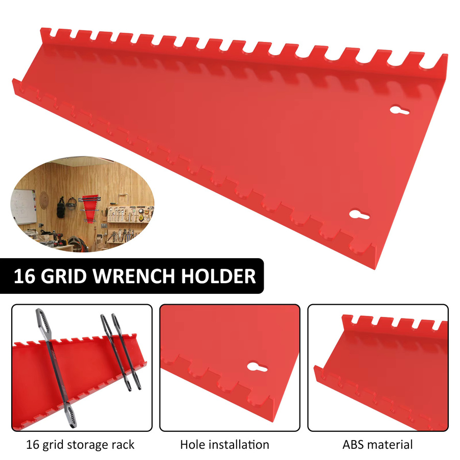 Hands DIY Schlüssel Organizer Set 2er Pack Wandmontierte Halterung für Garage und Haushalt in Grün, Schwarz und Rot - Bild 2