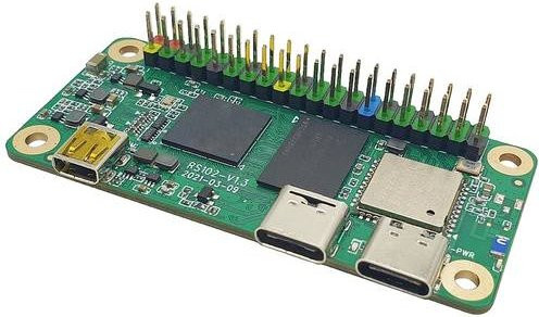Radxa Zero 4 Single Board Computer mit 4GB DDR4, 64GB eMMC, Wi-Fi, HDMI und USB-C in Grün - Bild 1