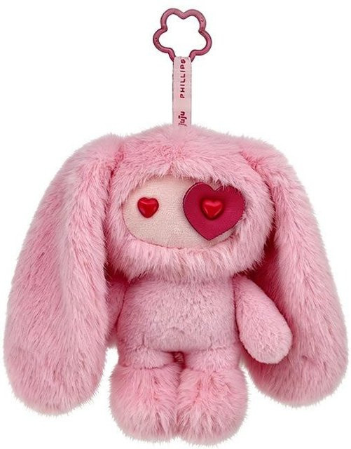 Juju Hase Plüschpuppe, Schlüsselanhänger, rosa, ab 14 Jahren - Bild 1