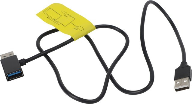 HP USB Netzteil Kabel für Android 13 CarPlay AI Box Adapter, Schwarz, USB-A auf USB-C - Bild 1