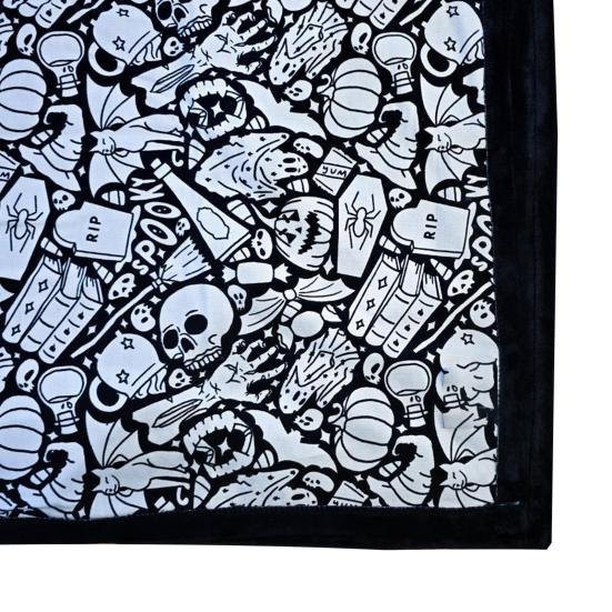 Yousheng DIY Ausmaldecke aus Polyester, waschbare und wiederverwendbare Basteldecke für kreative Kunstprojekte, Mehrfarbig, Größe L - Bild 1