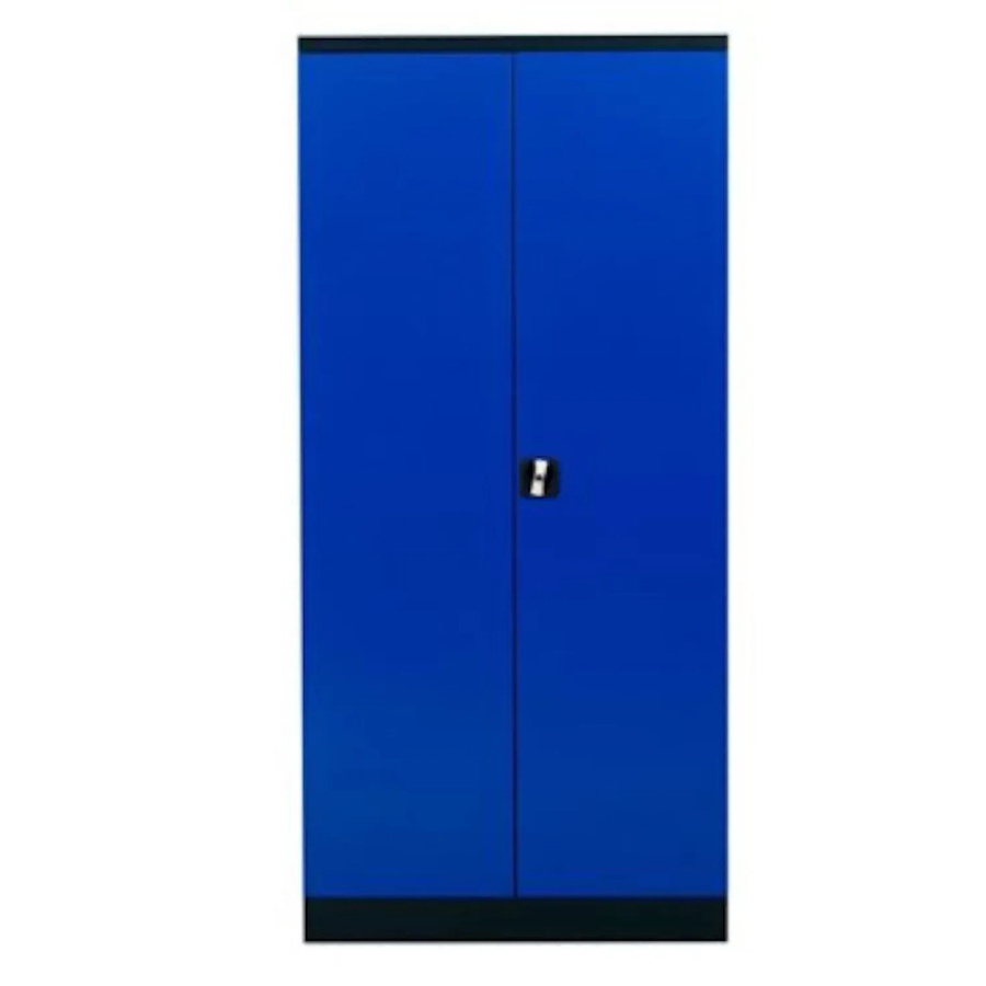 PROREGAL Stahlschrank Bee mit 4 verstellbaren Fachböden und Schließsystem, Farbe: Anthrazit-Blau, H x B x T: 195 x 92 x 42 cm - Bild 2