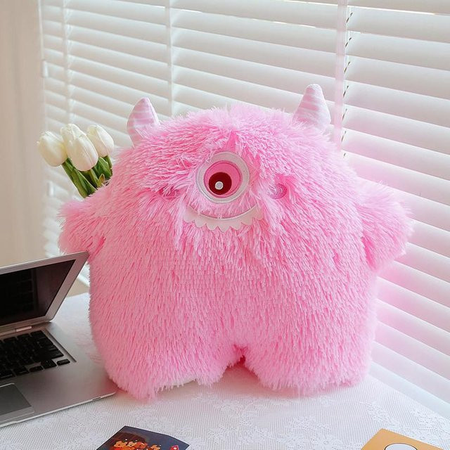 Bai Fen Bai dolls and toys Kreatives kleines Monster Plüschtier, rosa, 45cm - Bild 1