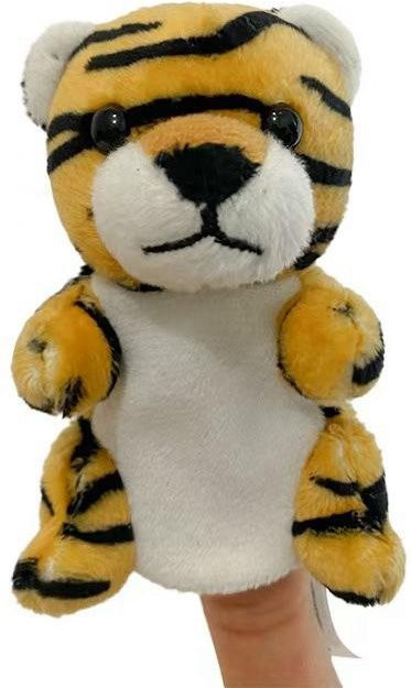 Dschungeltiere Handpuppe Plüschtier Fingerpuppe Stoffpuppe - Bild 1