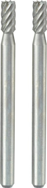 Proxxon Zylinderfräser aus Wolfram-Vanadiumstahl in Silber, 2 Stück, Durchmesser: 3 mm - Bild 1