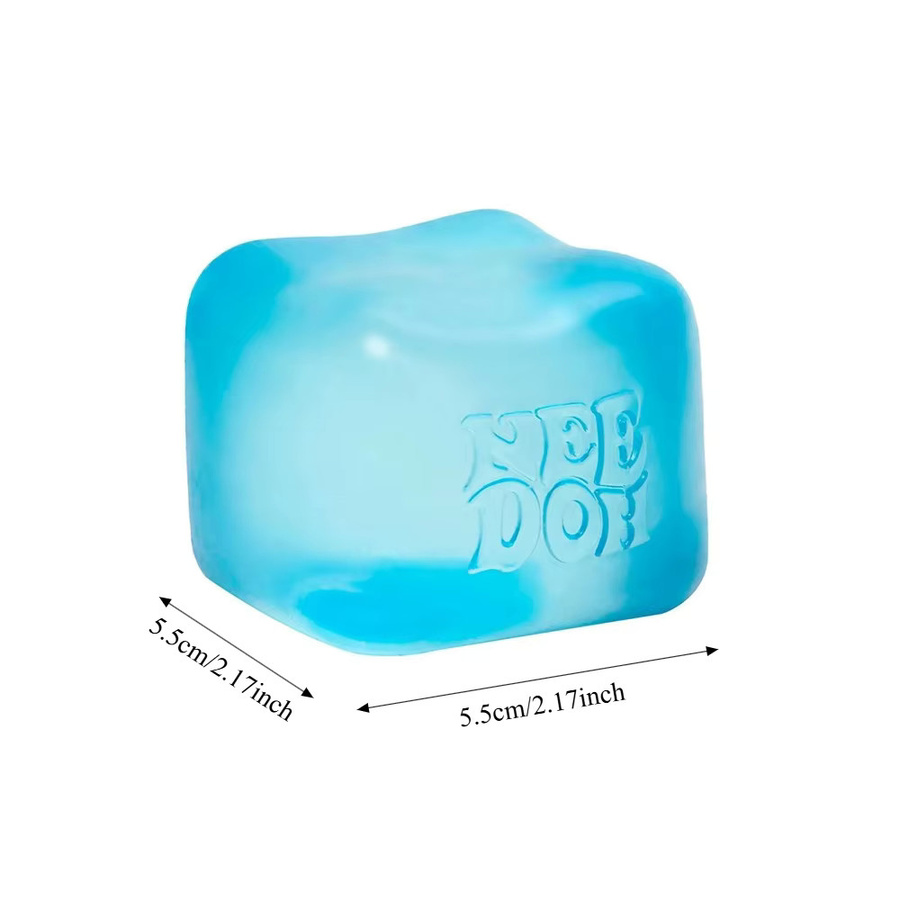Nee doh Nice Cube, Sensorisches Anti-Stress-Spielzeug, Würfel zur Angstlinderung - Bild 3