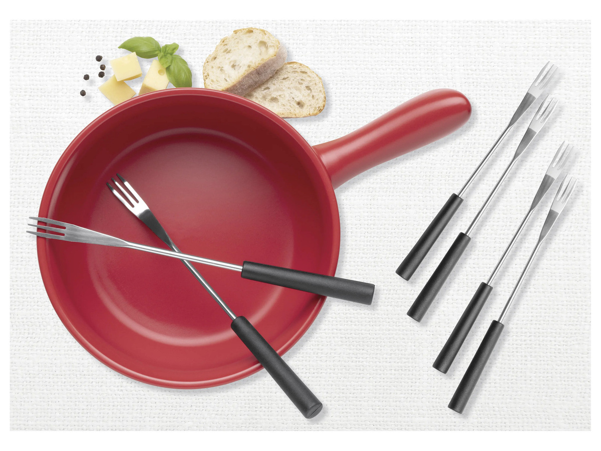 Mäser Käsefondue Set, 11-teilig, Rot/Schwarz - Bild 3