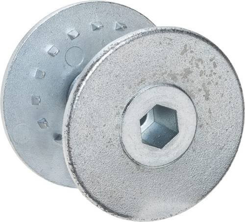 Hazet Adapter für doppelte Eliminatorscheiben 9033-6-040 in Silber - Bild 1