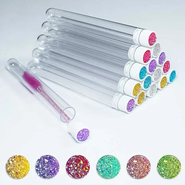 HUAZDS Make-up Pinsel Set, Wimpern- und Augenbrauenpinsel, Unisex - Bild 1