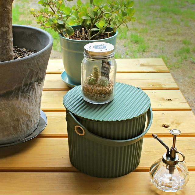 Hachiman Garden Eimer Dunkelgrün 4 Liter - Bild 1