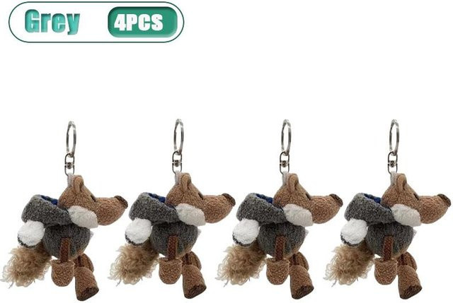 Linyi toy Stoffanhänger Wolf, brown, Damen - Bild 1