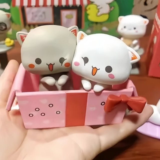 Bandai Mitao-Katze, Überraschungsfigur, Cartoon-Puppe, Einzelfigur - Bild 1