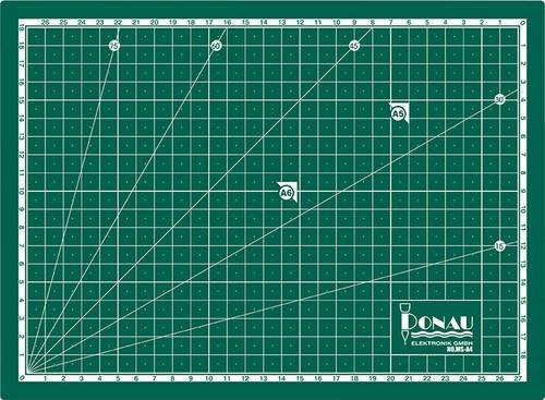 Schneidematte Donau Elektronik in Grün, Breite: 30 cm, Tiefe: 22 cm - Bild 1