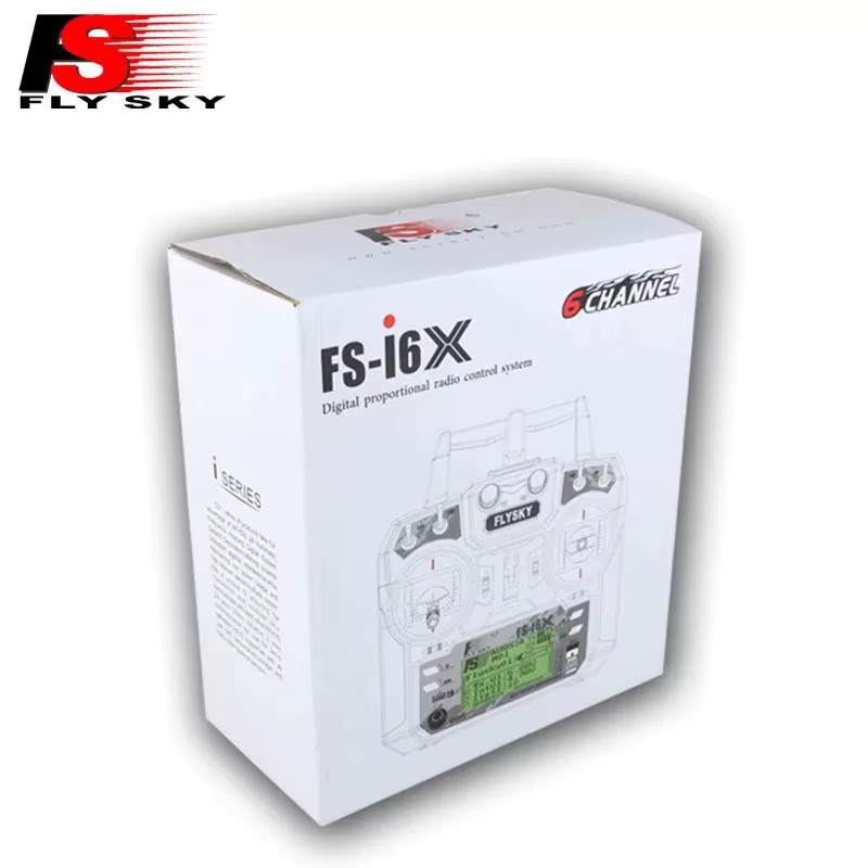 FLYSKY Funksender und Empfänger für RC-Modell-Drohnen und -Autos, black - Bild 2