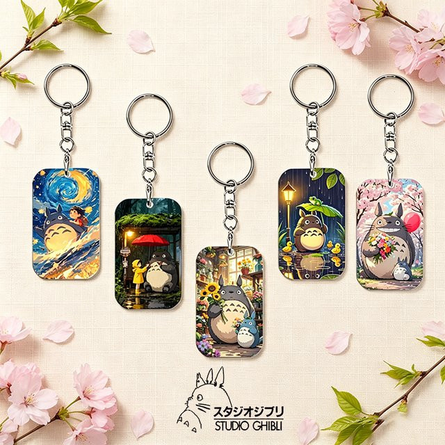 Bandai Schlüsselanhänger Totoro, Acryl, Unisex - Bild 1