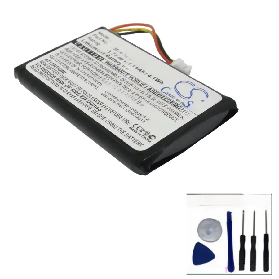 Garmin GPS Navigator Ersatzbatterie für Modelle 600-814-00 und 523450-501-50 in Schwarz - Bild 1