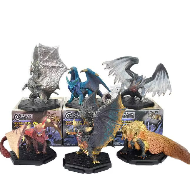 Fondjoy Monster Hunter Actionfiguren, Teostra Kulve Taroth Lunastra Kushala Daora - Bild 2