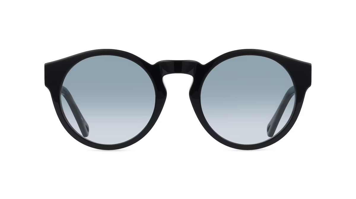 Chloé CH0158S Sonnenbrille Panto, Vollrand, Kunststoff, Schwarz, Unisex - Bild 1