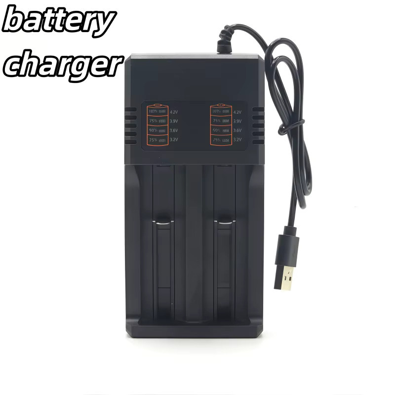 Lerp 18650 Akku-Set mit intelligentem Ladegerät, 3,7V, 50000mAh - Bild 3