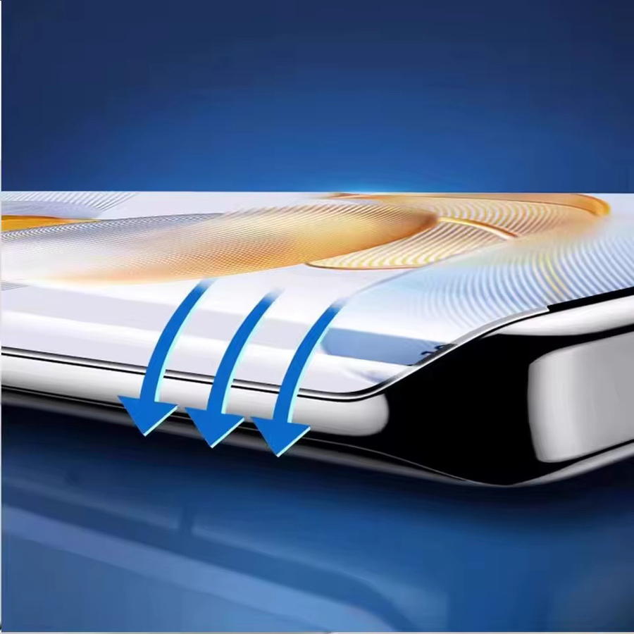 3er-Pack Xiaomi Displayschutz aus gehärtetem Glas für Redmi Note 15 Pro Pro+ Plus, Note 15 Pro und Note 15 4G 5G, transparent, gebogen und vollflächig - Bild 2