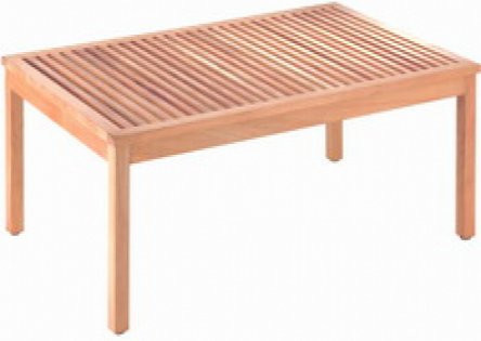 Geölter Gartentisch aus FSC-zertifiziertem Hartholz in Braun, B/T/H: 130 x 80 x 40 cm - Bild 1