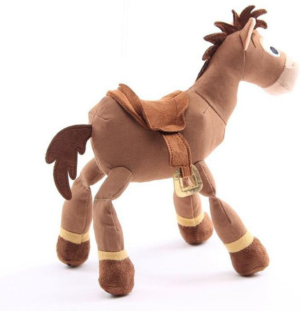 Toy Story Bullseye Stofftier Plüschtier, 25cm, Disney, braun - Bild 1