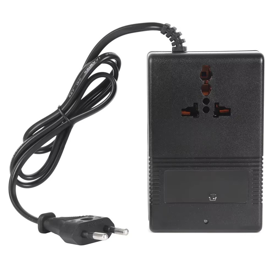 Spannungswandler Transformator 220V auf 110V oder 110V auf 220V Reiseadapter Schwarz 200W 300W - Bild 7