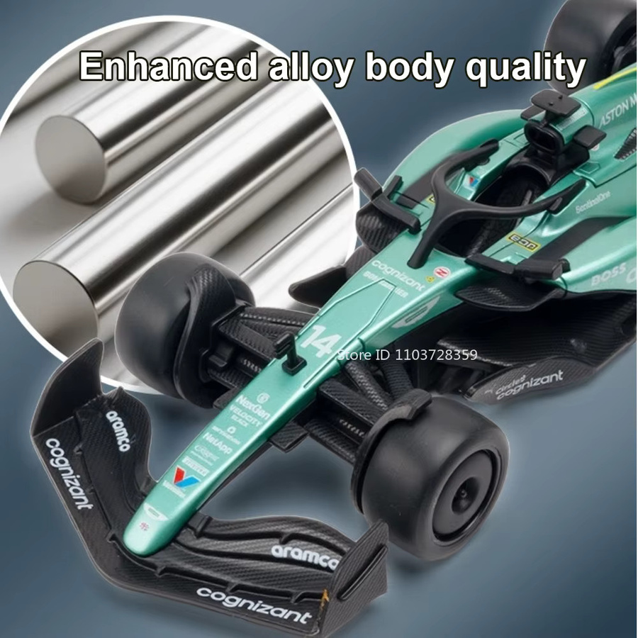 MAKEDA F1 Miniaturmodell Supersportwagen, 1:32, Metall, Grün - Bild 4
