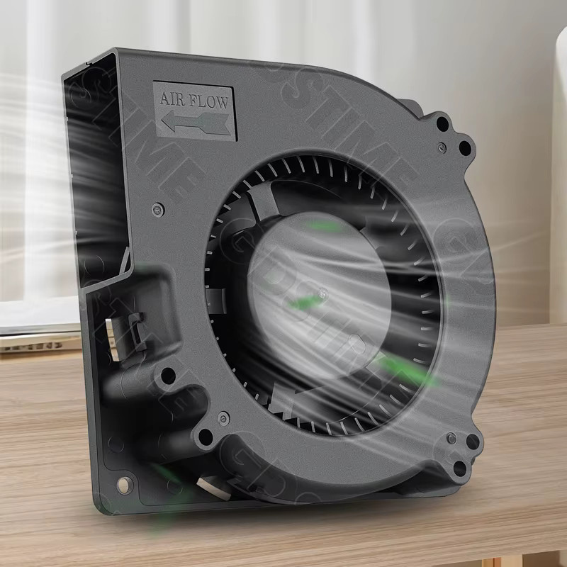 Gdstime Zentrifugalventilator Turbo-Lüfter 12032 in Schwarz, B/H/T: 12,0 x 12,0 x 3,2 cm - Bild 3