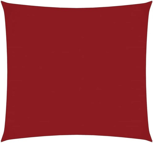 Furnicato Sonnensegel aus Oxford-Gewebe quadratisch in Rot, Breite: 400 cm, Breite: 400 cm - Bild 1