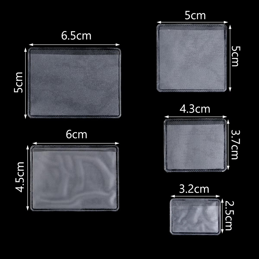 Selbstklebende Schmuckbeutel für Halsketten und Displaykarten, transparent, 16-20 Stück - Bild 2