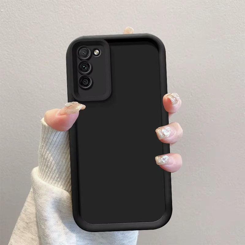 Stoßfeste Handyhülle für OPPO A5 4G, A5 5G und A5 2025 mit matter Rückseite in Braun - Bild 4