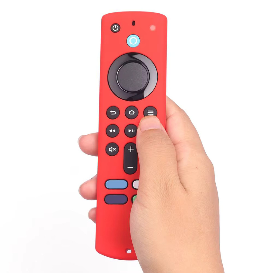 Silikon Schutzhülle für Amazon Fire TV Stick Fernbedienung 3. Generation in Blau - Bild 4